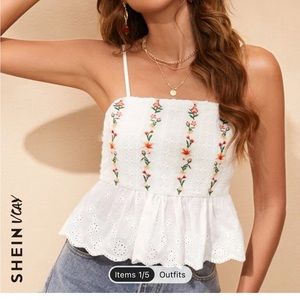 floral crop top